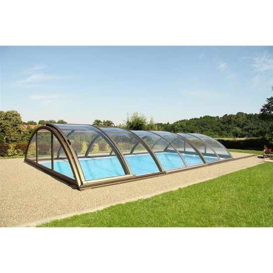 Acoperis piscina pana la 630 x 320cm din policarbonat Albixon