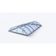 Acoperis piscina pana la 1060 x 501cm din policarbonat transparent Albixon