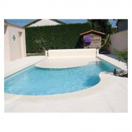 Prelata cu lamele PVC Junior 10x5m, tambur suprateran fara carcasa