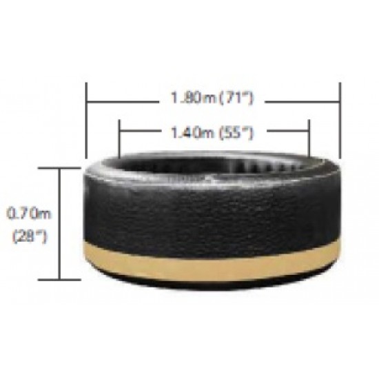 Spa Jacuzzi Premium Deluxe 180 x 70 cm