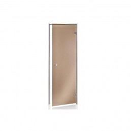 Usa baie aburi sticla bronz 8 x 19