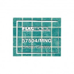 Liner PVC 1.5mm Green Mosaic - Flagpool