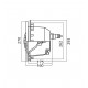 Proiector 300W beton