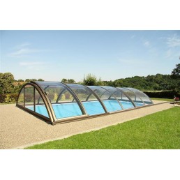 ACOPERIS PISCINA PANA LA 1060 x 501cm DIN POLICARBONAT ALBIXON