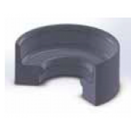 Bancheta semicerc SPA polistiren PoolZone cu placare