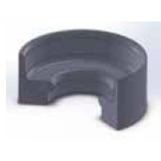 Bancheta semicerc SPA polistiren PoolZone