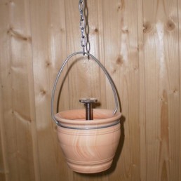 Vas de lut pentru esente sauna