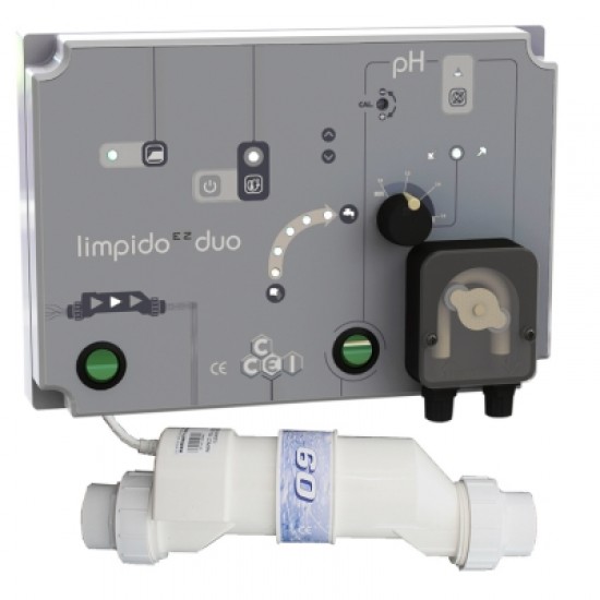 Electrolizor sare cu pompa dozare PH pana in 100 mc