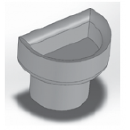 Fantana cu picior SPA polistiren PoolZone cu placare