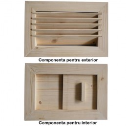 Grilaj ventilatie pentru sauna 
