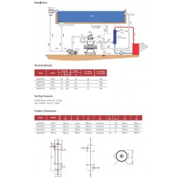Schimbator de caldura piscina 75 KW